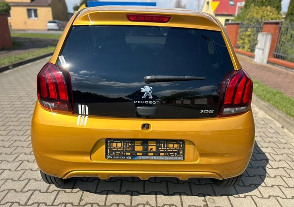Peugeot 108 cena 36900 przebieg: 17000, rok produkcji 2018 z Siemianowice Śląskie małe 352